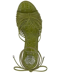 Vince Camuto Women's Lory Lace-Up Blade-Heel Sandals