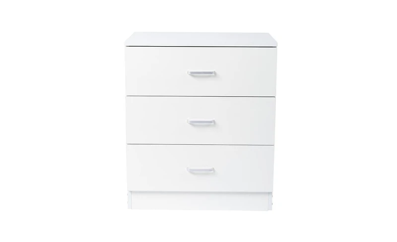 Slickblue Modern Simple 3-Drawer Dresser for Sleek and Functional Bedroom Storage