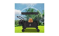 Heavy Duty Folding Wagon Cart for Durable Outdoor Transport and Storage