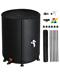 Slickblue Folding Rain Barrel Water Collector for Space-Saving and Efficient Water Storage