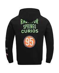 Freeze Max Men's Black Cars Radiator Pullover Hoodie