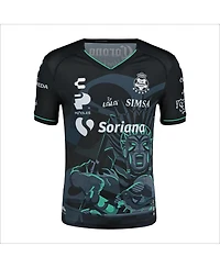 Charly Men's Black Santos Laguna 2024/25 Third Authentic Jersey