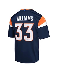 Nike Big Boys and Girls Javonte Williams Navy Denver Broncos Mile High Collection Game Jersey