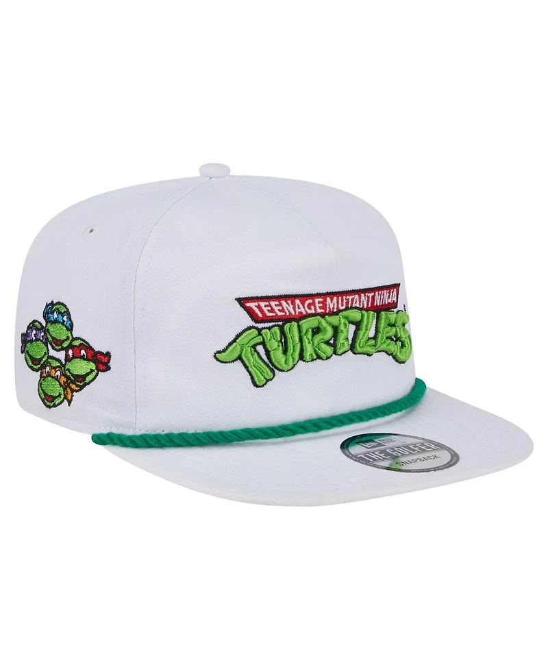 New Era Men's White Teenage Mutant Ninja Turtles Golfer Adjustable Hat