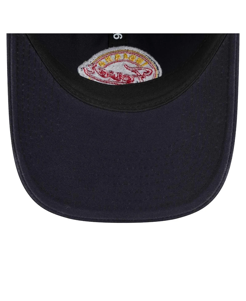 New Era Men's Caitlin Clark Navy Indiana Fever Name Number Sidepatch 9TWENTY Adjustable Hat