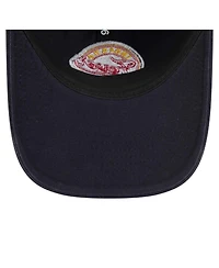 New Era Men's Caitlin Clark Navy Indiana Fever Name Number Sidepatch 9TWENTY Adjustable Hat
