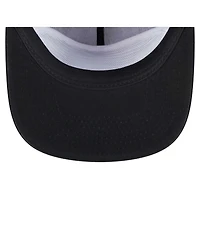 New Era Men's Black New England Patriots B-Dub Golfer Snapback Hat