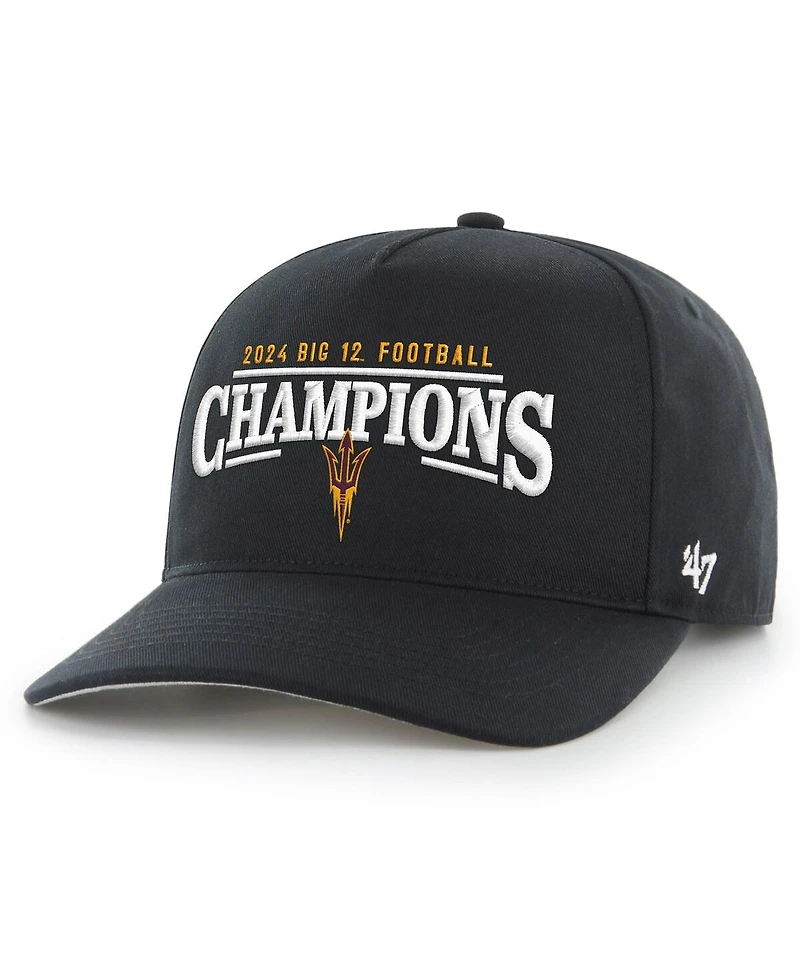 '47 Brand Men's Black Arizona State Sun Devils 2024 Big 12 Football Conference Champions Hitch Adjustable Hat