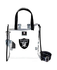 Loungefly Las Vegas Raiders Clear Convertible Backpack Tote Bag