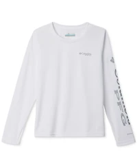 Columbia Big Girls Tidal Tee Long-Sleeve Graphic T-Shirt