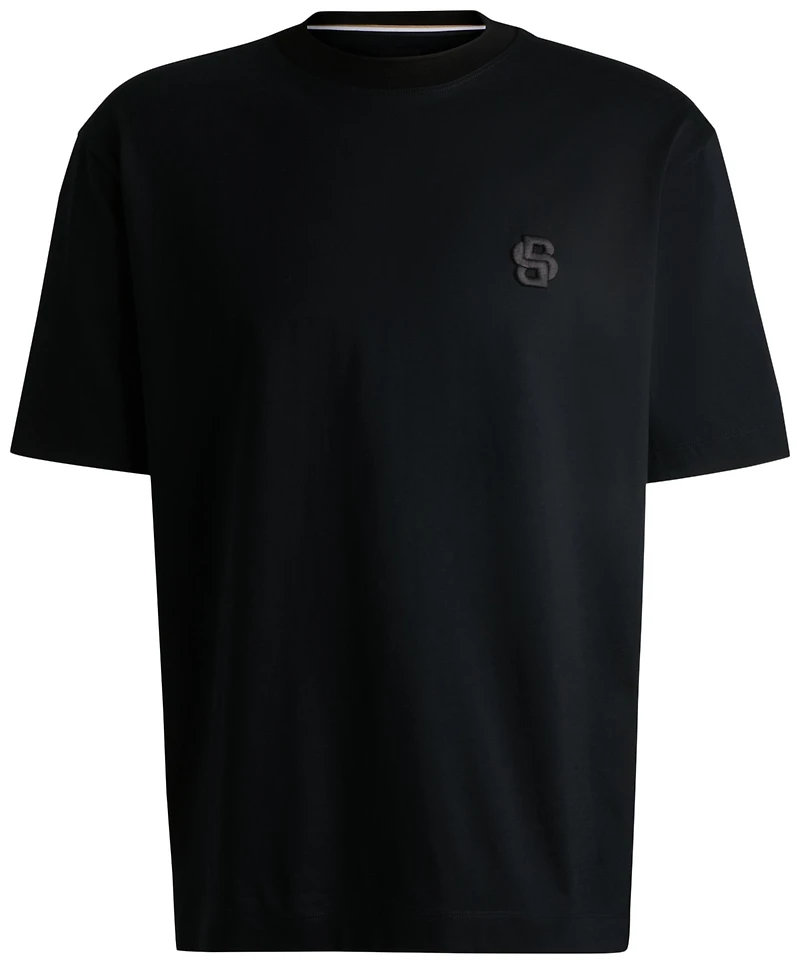 Boss by Hugo Men's Double B Monogram Relaxed-Fit T-Shirt