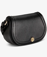 Giani Bernini Pebble Small Saddle Crossbody, Exclusively at Macy's