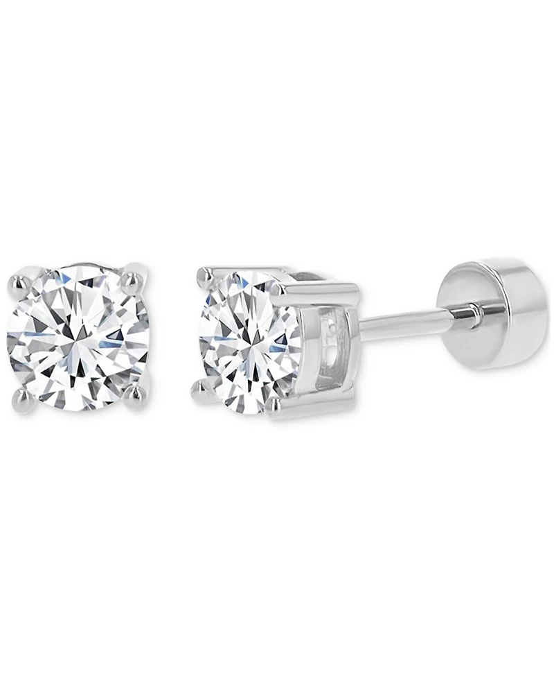 Cubic Zirconia Stud Earrings (1-1/2 ct. t.w.) in 14k Gold-Plated Sterling Silver