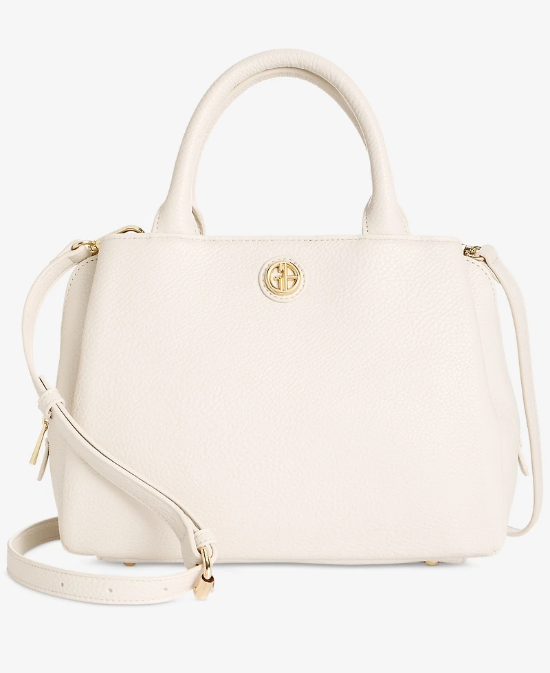 Giani Bernini Pebble Small Satchel Bag, Exclusively at Macy's