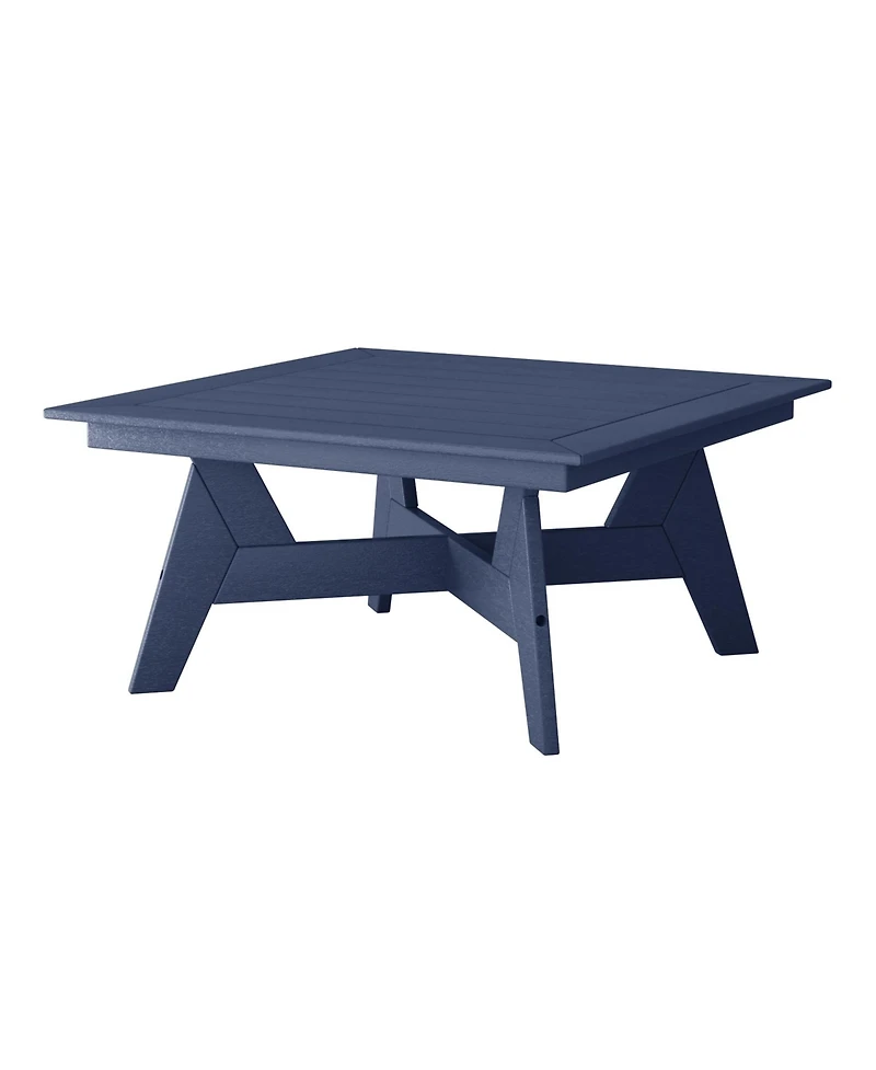 WestinTrends Outdoor 6-Piece Navy Blue Modular Sectional Patio Furniture Sofa Set