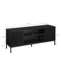 gaomon Tv Stand, Mid Century Modern Tv Stand for 55/60/65 inch Tv