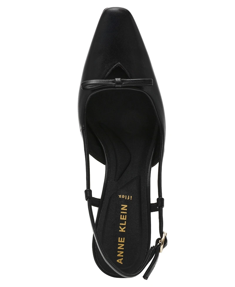 Anne Klein Women's Aniston Slingback Block Heel Pumps