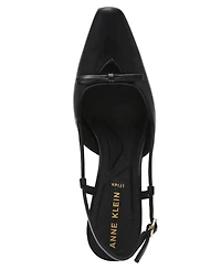 Anne Klein Women's Aniston Slingback Block Heel Pumps