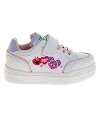 Sesame Street Toddler and Little Girls Elmo Abby Cadabby Casual Sneakers
