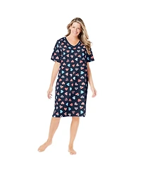 Dreams & Co. Women's Print Sleepshirt