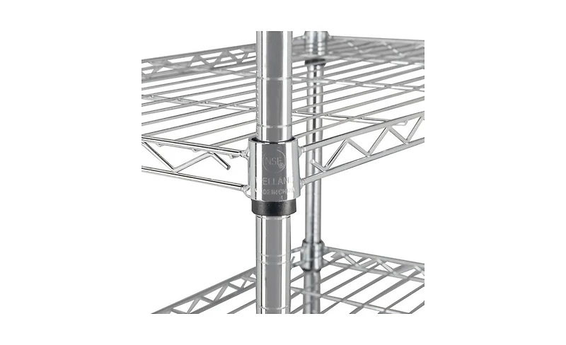 Slickblue 8-Tier Wire Shelving Unit for Versatile Storage and Organization in Home or Garage