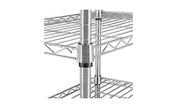 Slickblue 8-Tier Wire Shelving Unit for Versatile Storage and Organization in Home or Garage