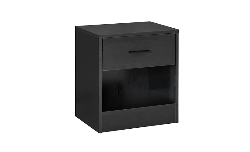 Bedside Table with Open Storage – Stylish Small End for Living Room, Bedroom or Apartment Use