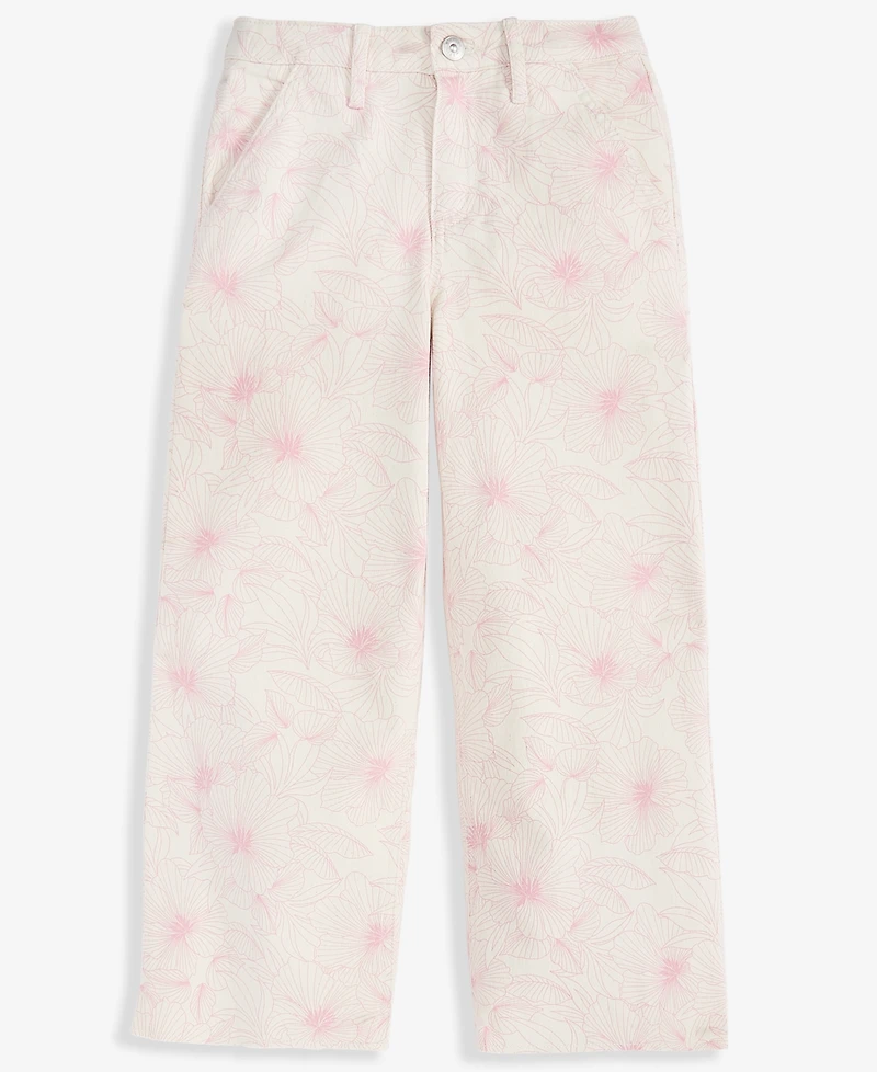 Epic Threads Little & Big Girls Riveria Cropped Wide Leg Pants, Exclusively at Macy's