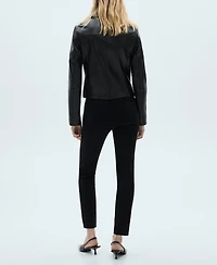 Mango Women's Crop Skinny Pants
