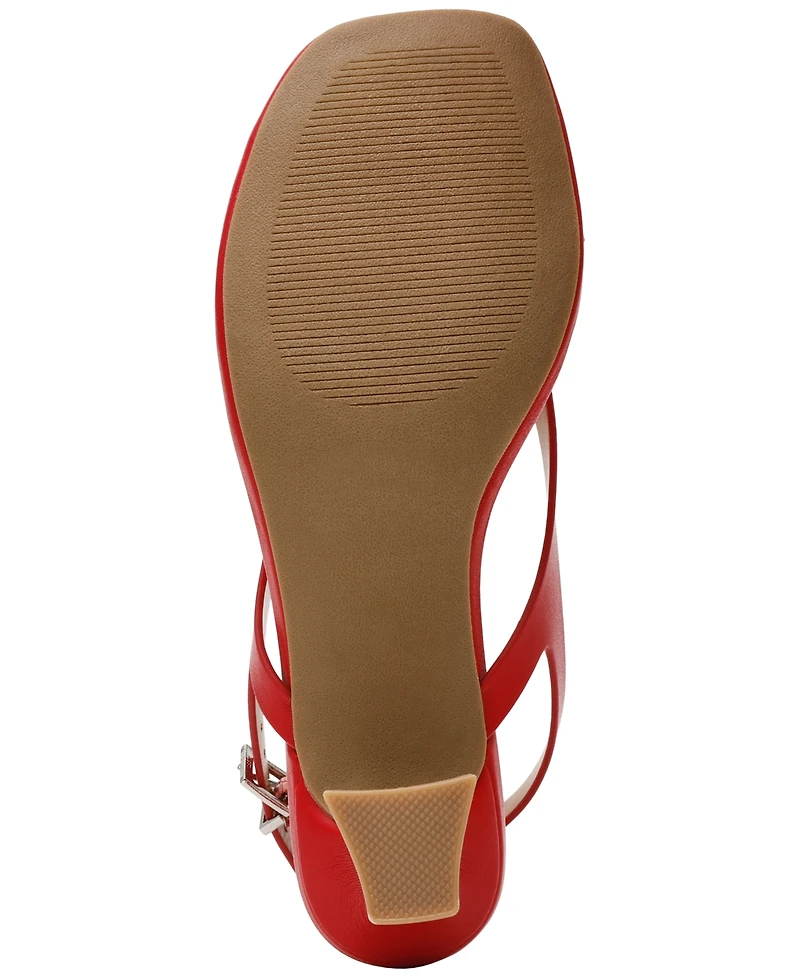 Dv Dolce Vita Women's Birdie Ankle-Strap Thong Heeled Dress Sandals