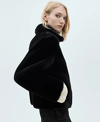 Mango Women's Reversible Quilted Jacket