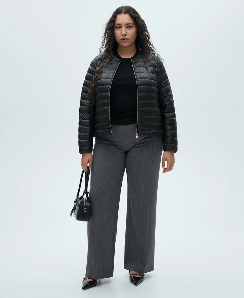 Mango Women's Pocket Quilted Jacket