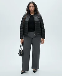 Mango Women's Pocket Quilted Jacket