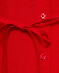 Mango Women's Pockets Shirt Dress