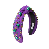 Child Girl's Mardi Gras Gemstone Headband