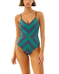 Biliblond Onepiece Arava Stripes