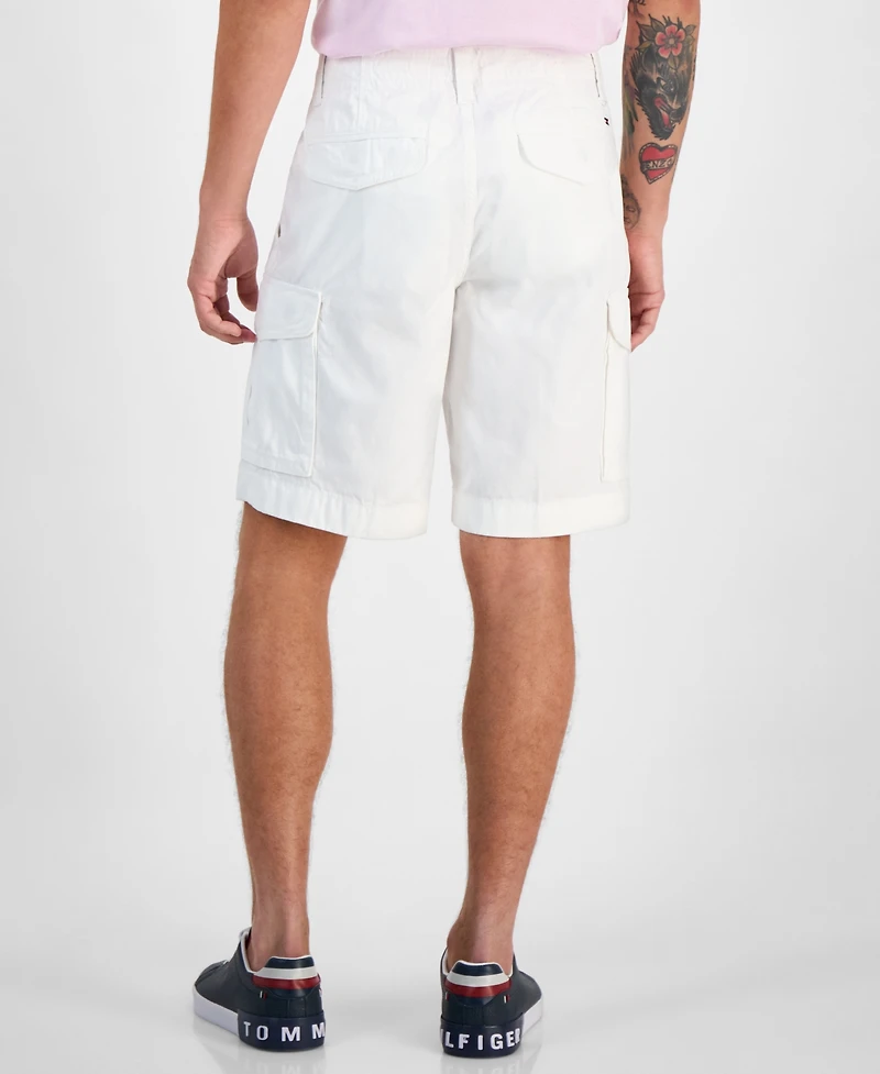 Tommy Hilfiger Men's Essential 10" Solid Cargo Shorts