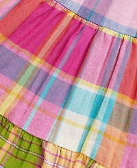 Polo Ralph Lauren Baby Girls Cotton Madras Smocked Dress