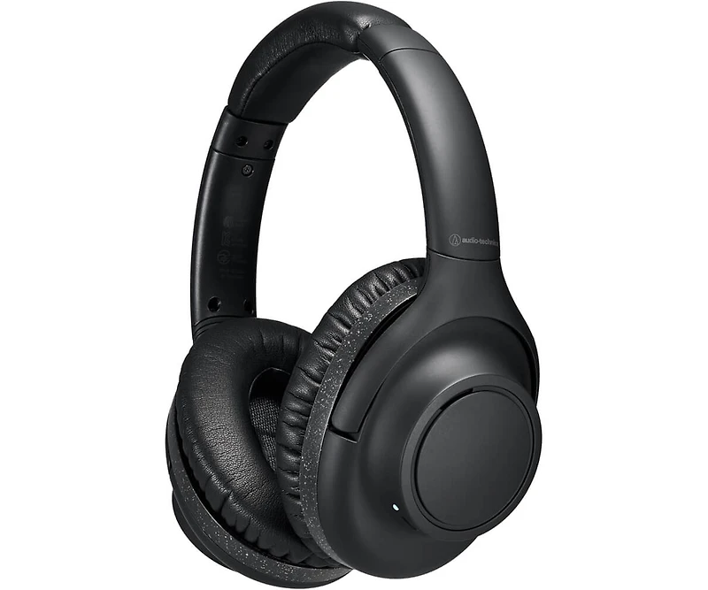 Wireless Over-Ear Headphones - Black