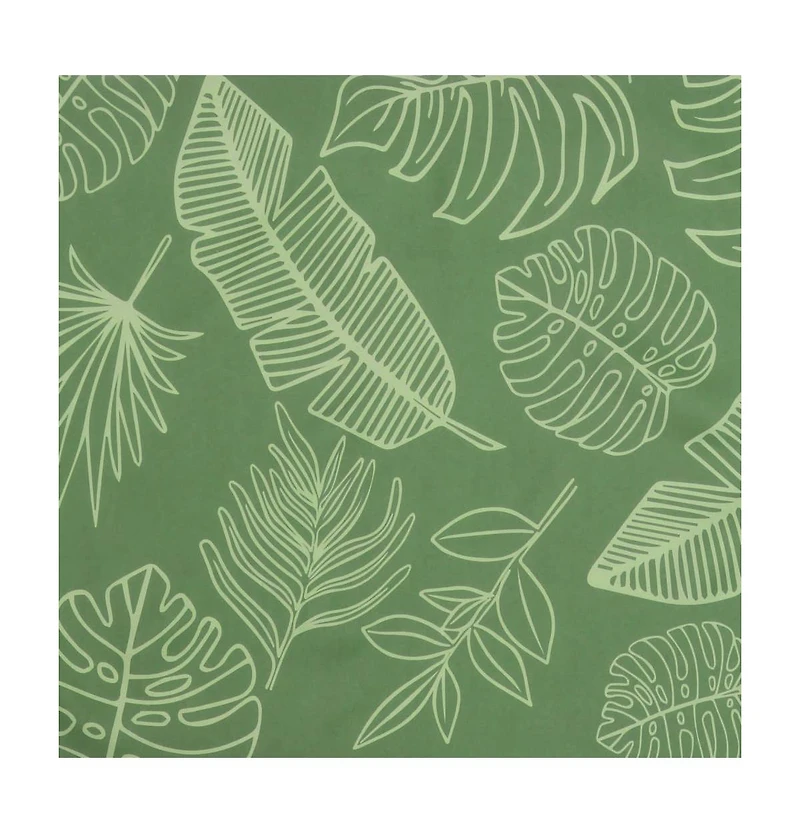 Garden Bench Cushion Leaf Pattern 59.1"x19.7"x2.8" Oxford Fabric