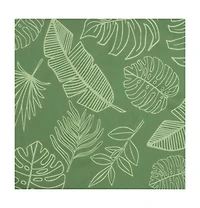 Garden Bench Cushion Leaf Pattern 59.1"x19.7"x2.8" Oxford Fabric