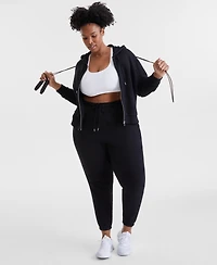 Id Ideology Plus Soft Touch Full-Zip Hoodie, Exclusively at Macy's