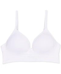 Calvin Klein Big Girls Seam-free Embossed Hybrid Bra