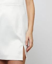 French Connection Women's Carey Satin Mini Dress
