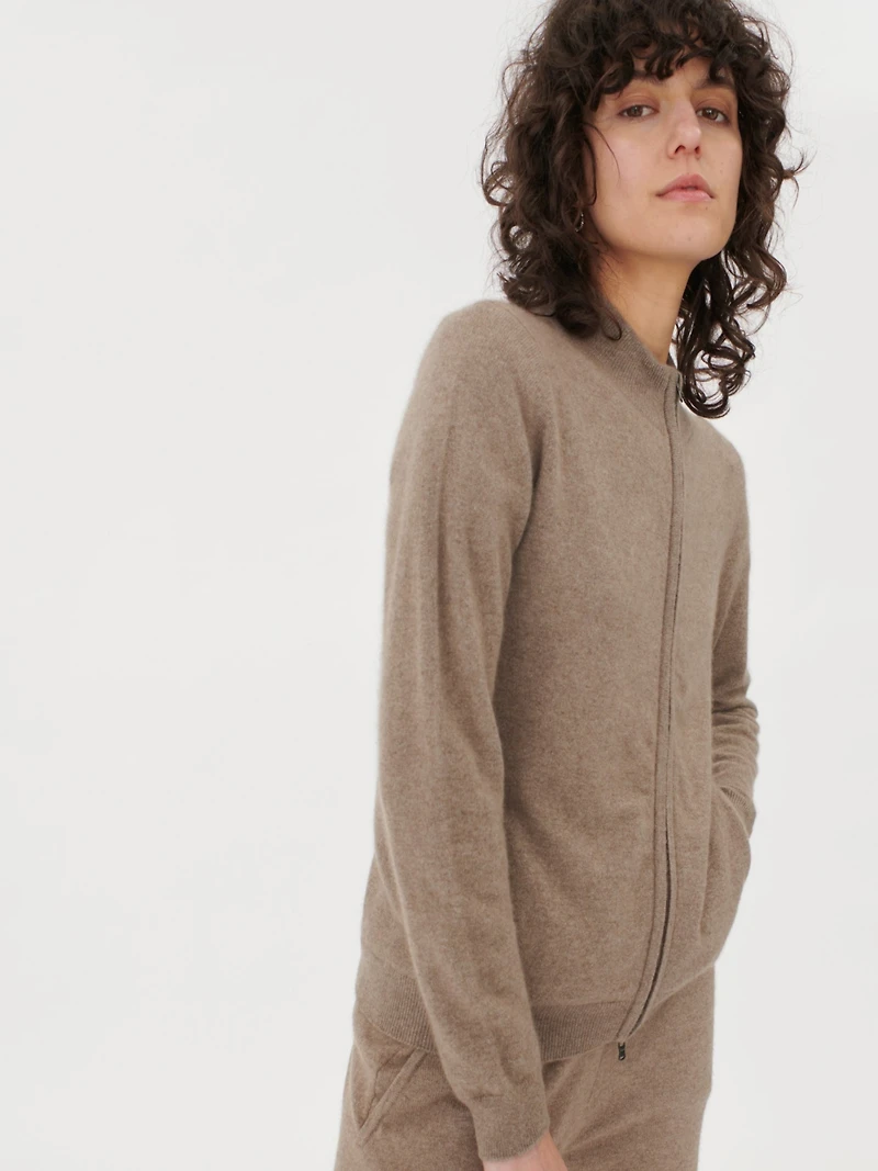 Gobi Cashmere Women's Full-Zip Cardigan