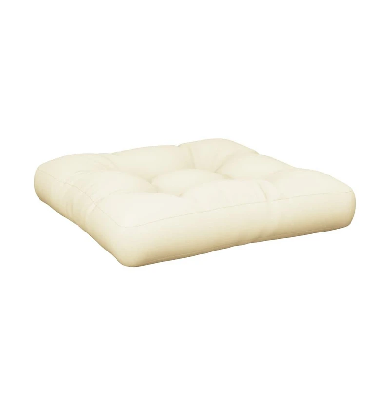 Pallet Cushions 2 pcs Cream Fabric
