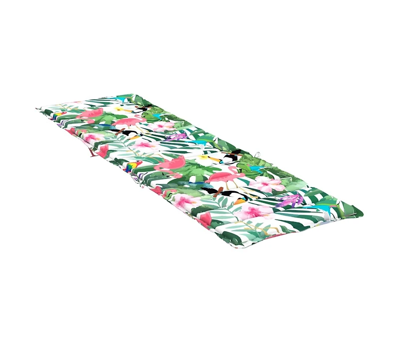 vidaXL Sun Lounger Cushion Multicolor Oxford Fabric