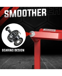 Mikolo Chest Press Machine, 1050LBS Bench Press Machine with Independent Converging Arms, Adjustable Flat Incline Bench for Chest, Ab Workouts, Should