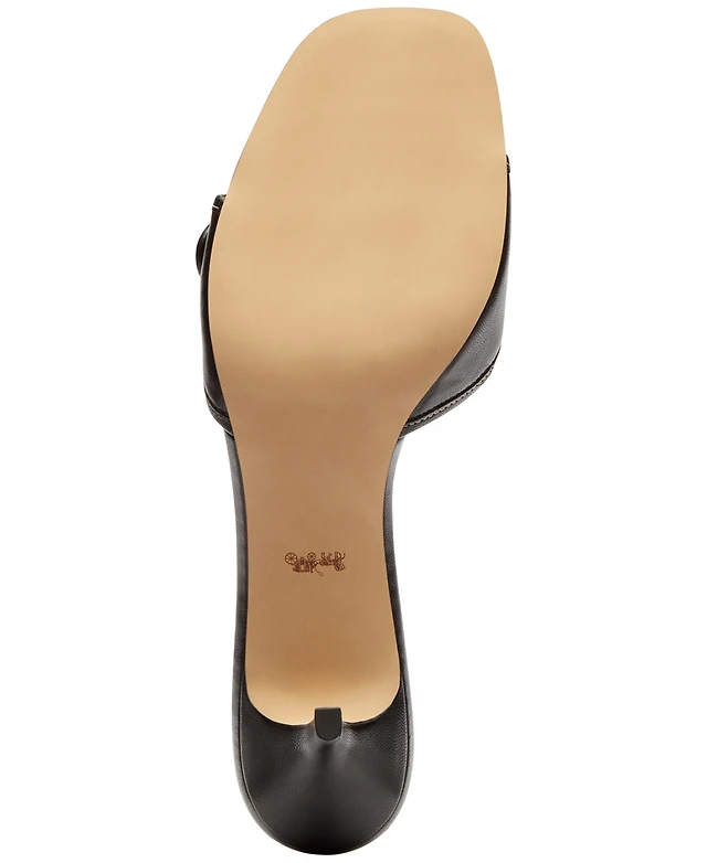 Coach Women's Margot Kitten-Heel Slide Sandals Arden Fair