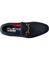 Stacy Adams Men's Brinkley Moc Toe Metal Bit Slip On Shoe